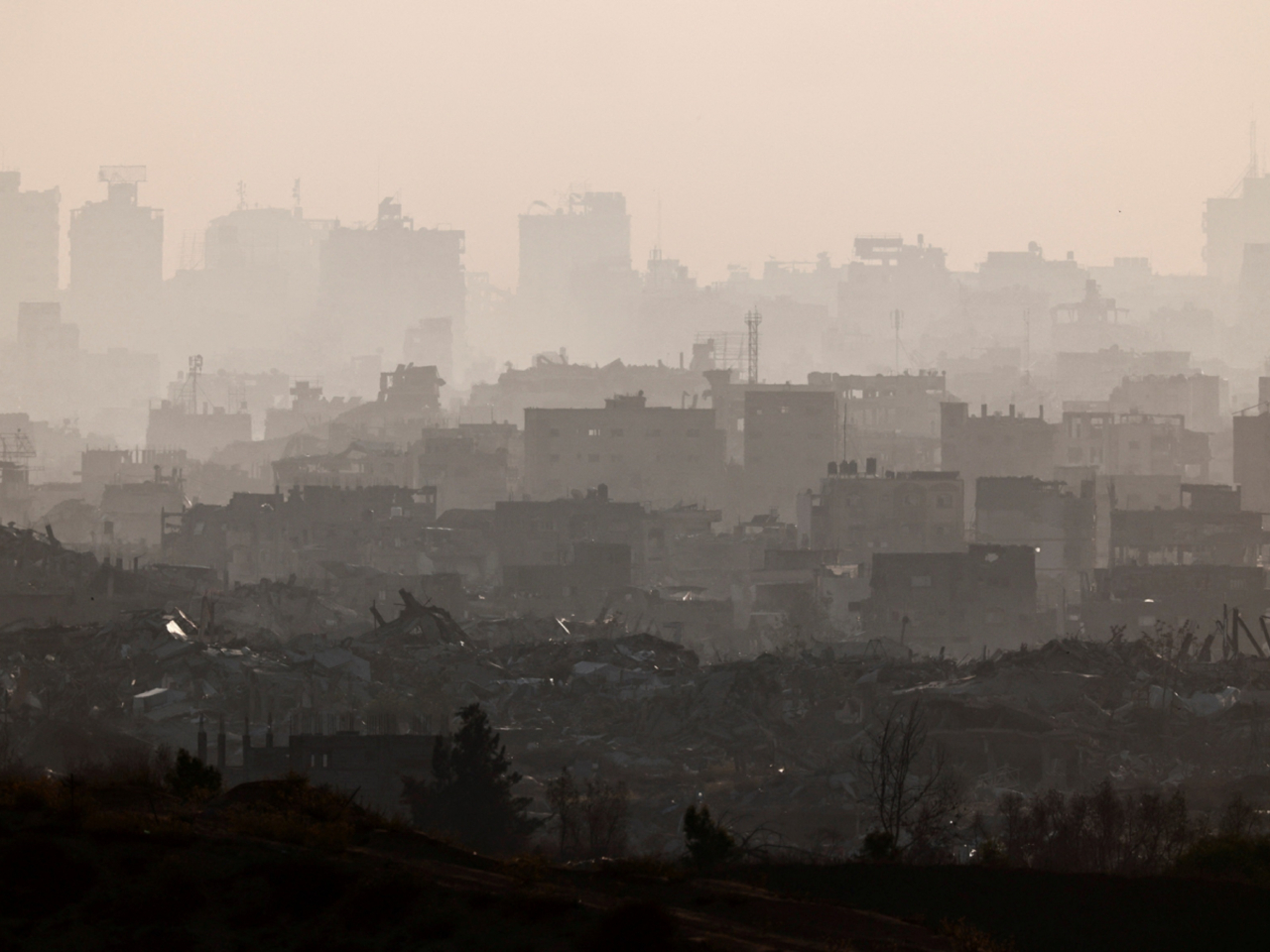 安理會日前通過由美國提出推動加沙地帶（圖）重建的決議。（路透社）