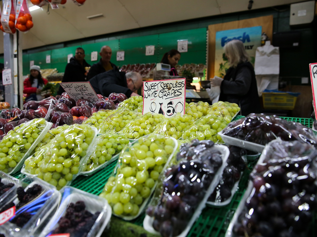 英國上月消費物價指數按年升3.6%，較9月低0.2個百分點，符合市場預期。（新華社資料圖片）