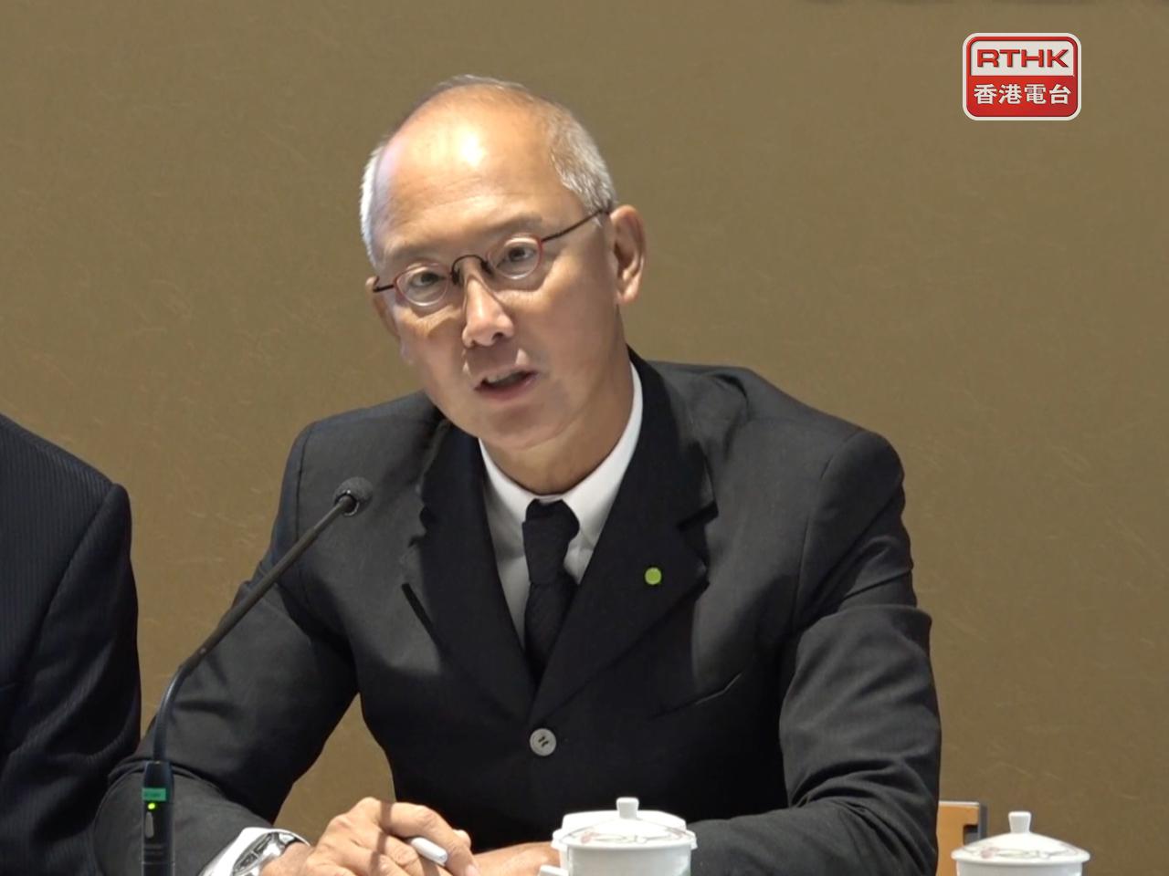 蔡永忠表示，如果課程成功，希望收生人數增加。（港台圖片）