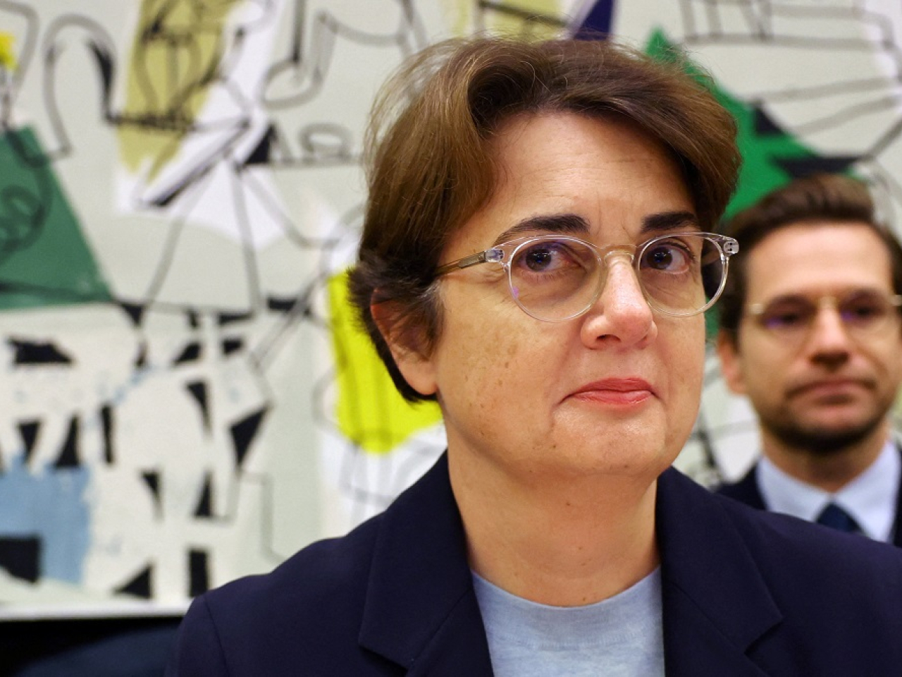 Laurence des Cars told French MPs that police officers would be stationed inside the world's most-visited art museum. Photo: Reuters