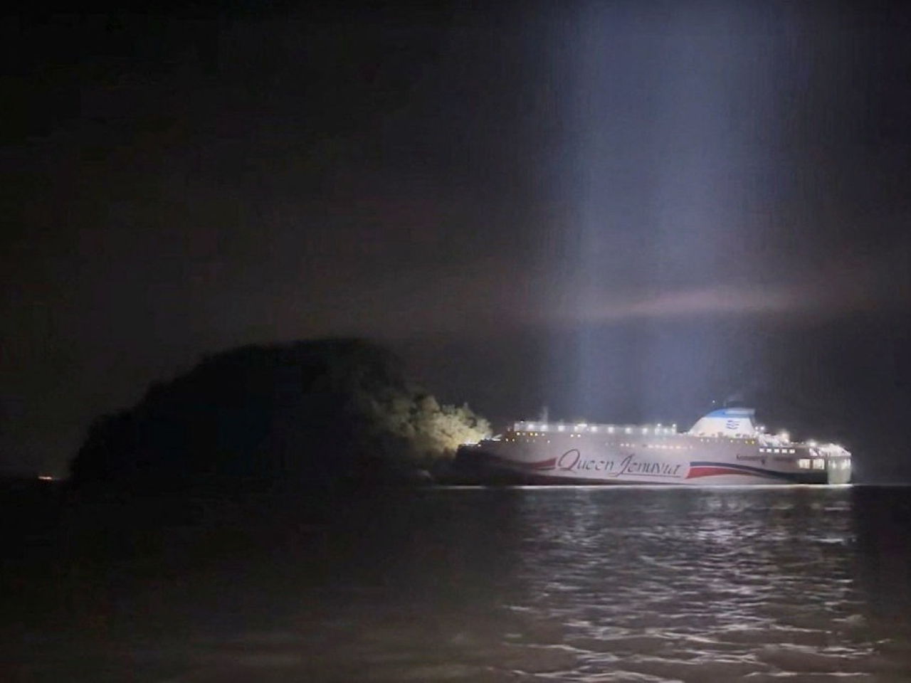 The ferry ran aground not far from where the Sewol went down in 2014, causing the loss of 304 lives. Photo: Reuters