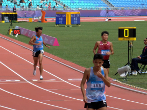 十五運會｜一萬米跑決賽港隊謝俊賢第24名完成賽事