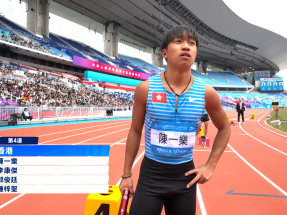 十五運會｜男子4X100米接力預賽　港隊總成績第九無緣決賽