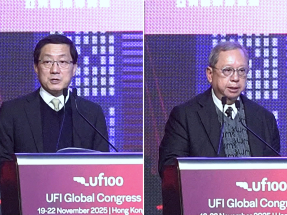 林天福稱亞博館具聯通優勢　林建岳稱將吸引更多獎勵旅遊在港舉行