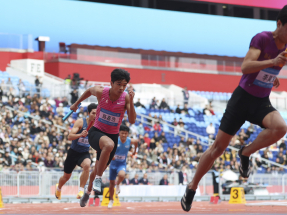 十五運會｜蘇炳添未上陣　廣東躋身4X100接力決賽