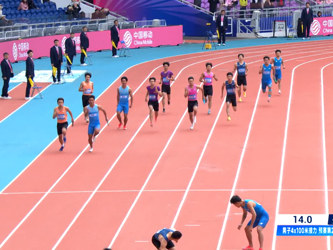 賽事中較受注目的廣東隊，隊中男子百米亞洲紀錄保持者蘇炳添預賽未有上陣，最終廣東隊以最後一個席位躋身決賽。