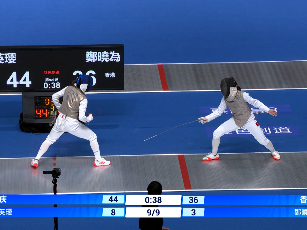 港隊搶攻之下反而被拉開差距，最終以9分之差落敗。