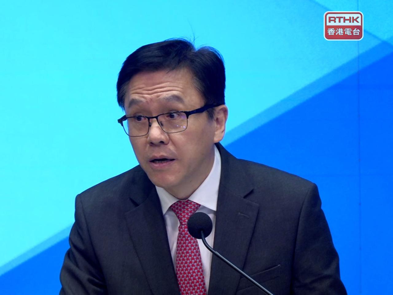 孫東指，新田科技城必須按香港特色發展，所以政府好著重當中的產業佈局。（梁禎祥攝）