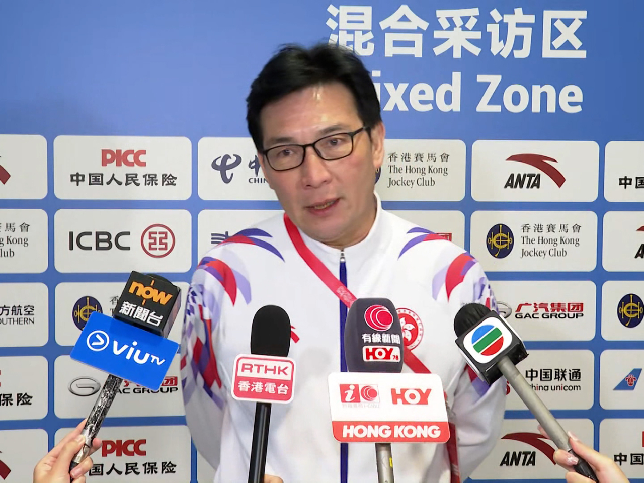 鄭兆康表示，成績達到賽前目標，實現全運會金牌「零的突破」。