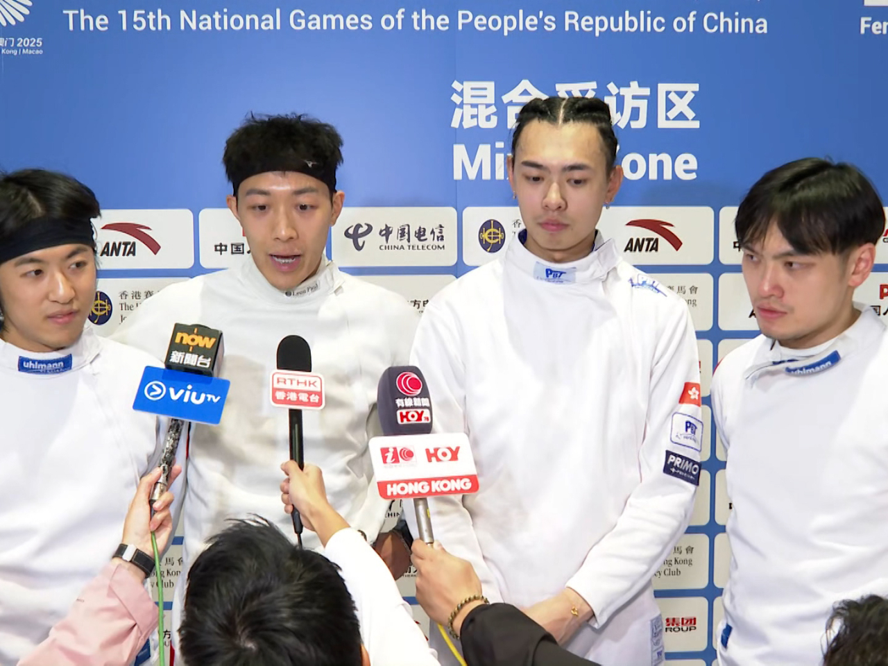 吳浩天賽後說，感謝主場觀眾的支持。