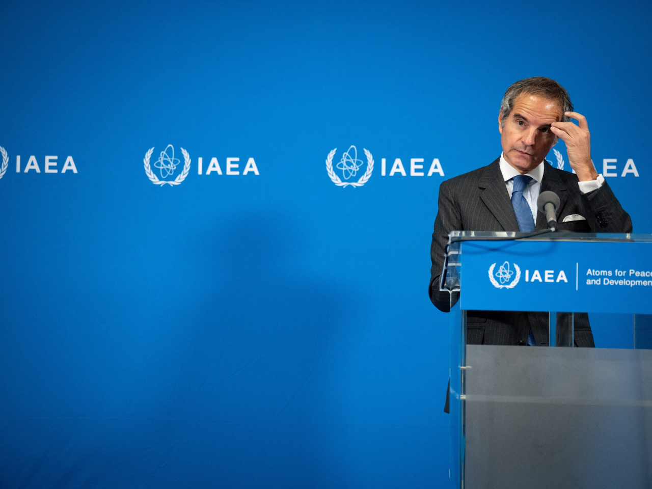 Thursday's resolution instructed IAEA Director General Rafael Grossi to audit and report on Iran's uranium stockpile, centrifuges and related equipment. Photo: Reuters