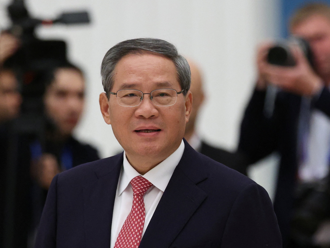 李強是在結束對贊比亞的正式訪問後，抵達約翰內斯堡。（路透社資料圖片）