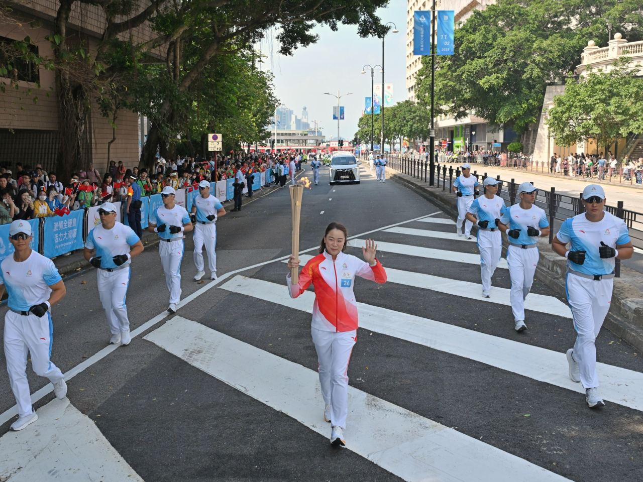 運輸署說跨專業團隊與各部門、機構和營辦商已累積經驗應對大型活動。（運輸署社交網頁圖片）
