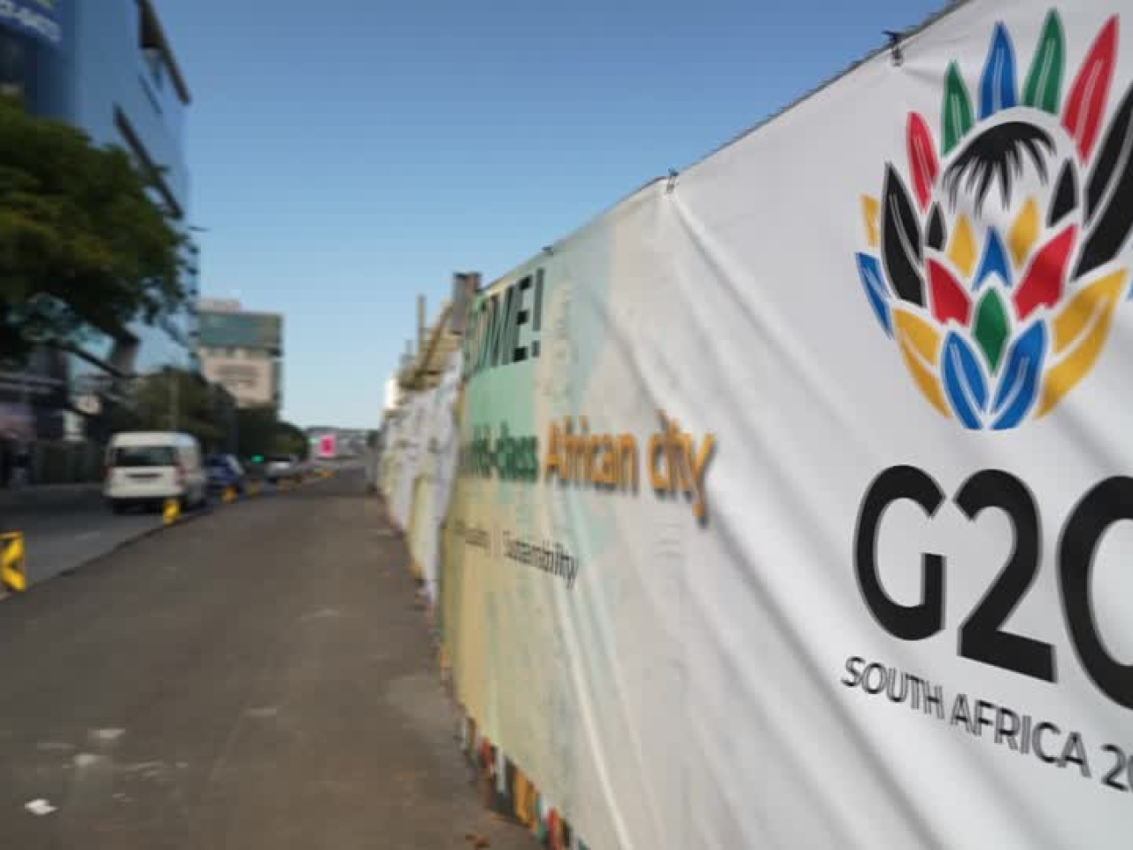 二十國集團(G20)在南非約翰內斯堡舉行領導人峰會。（路透社）