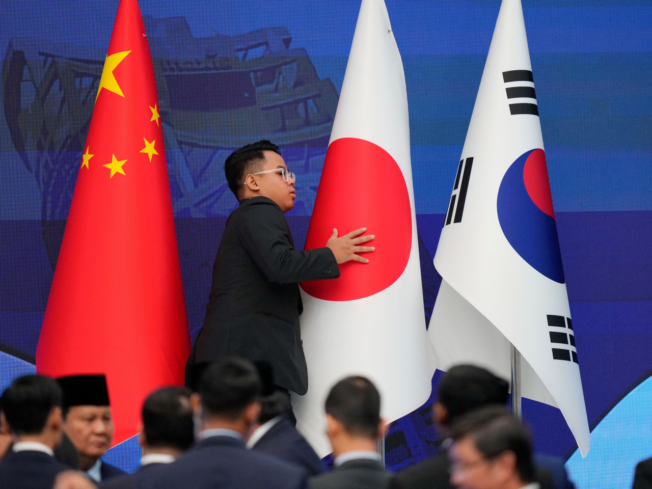 中國據報拒絕明年一月舉行中日韓首腦會談。（路透社資料圖片）