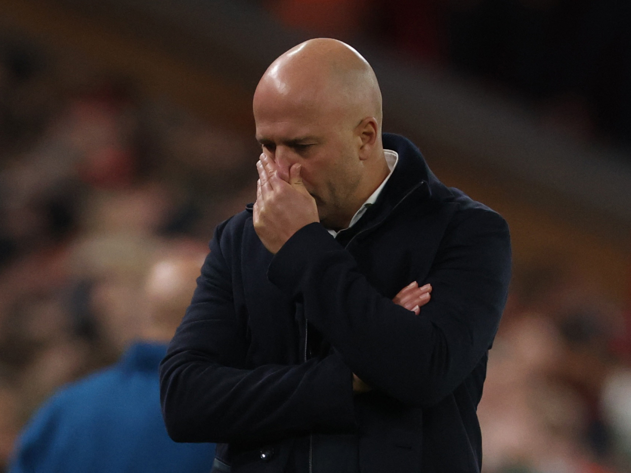 史洛帶領的利物浦在聯賽繼續遭到挫折。（路透社）