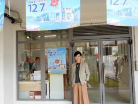 立法會選舉｜何永賢訪簡約公屋派傳單　呼籲居民下月踴躍投票