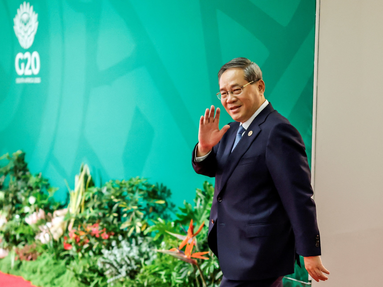 Premier Li Qiang is in South Africa attending the G20 summit. Photo: Reuters