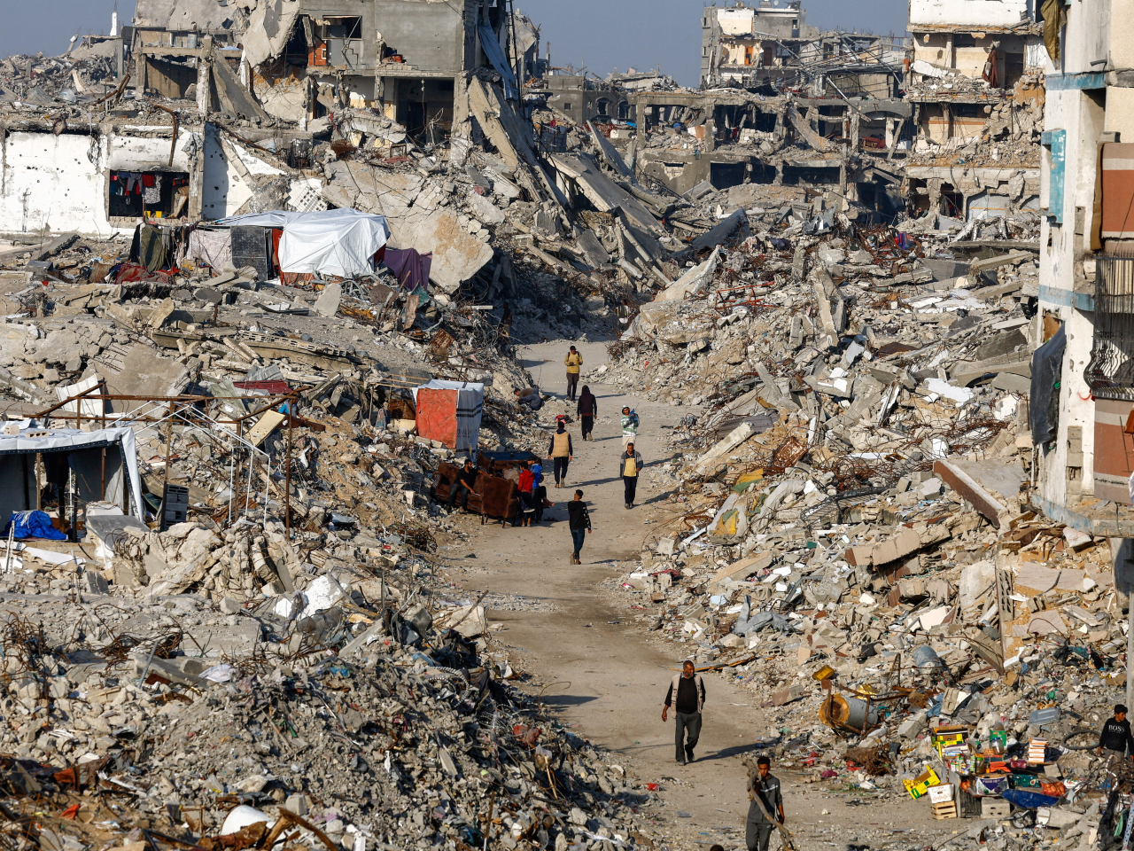 哈馬斯指責以色列持續違反協議，威脅停火協議的執行。（路透社資料圖片）