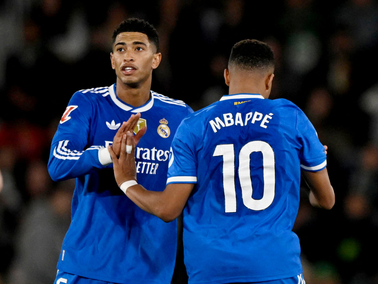 Bellingham's late-game strike proved to be the difference in Real Madrid's draw at Elche. Photo: Reuters