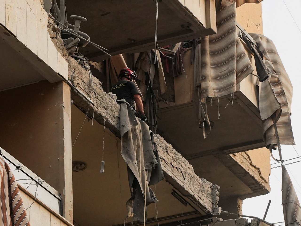 Hezbollah confirmed that its military chief was killed in an Israeli strike on Beirut, which Lebanese authorities say killed five and wounded 28 more. Photo: Reuters