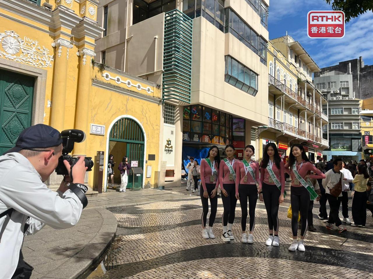 近年亦有不少主播或活動到澳門溯源取景。（鄭月明攝）