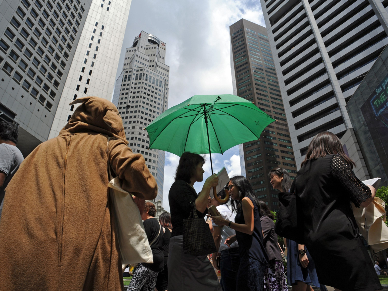 新加坡10月CPI及核心CPI按年都升1.2%，高於預期。（新華社資料圖片）