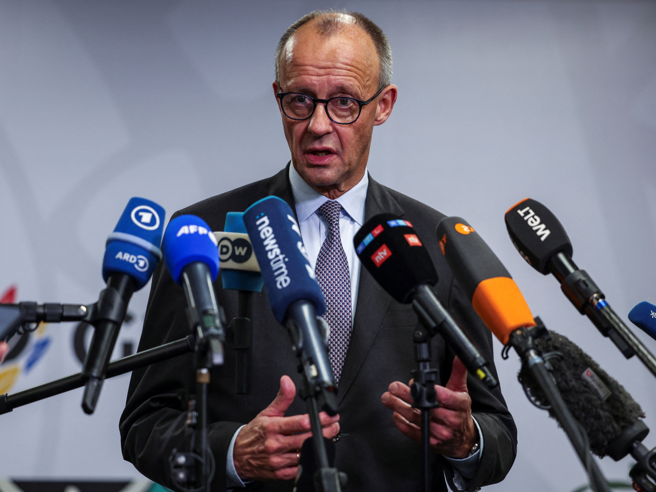 默茨表示，美方的方案在會上進行了很多修改。（路透社資料圖片）