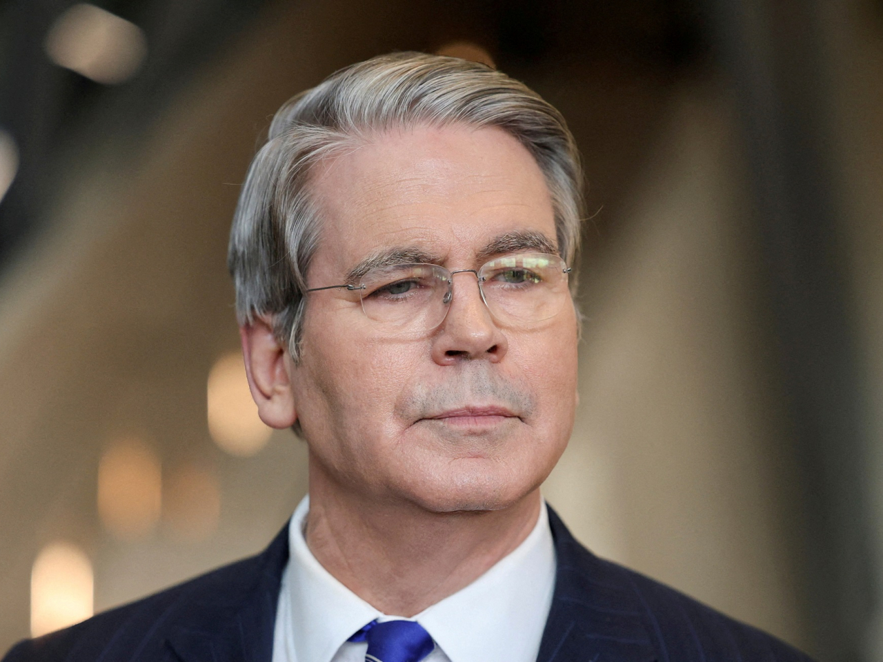 貝森特說，北京在未來三年半內購買8750萬噸美國產品。（路透社資料圖片）