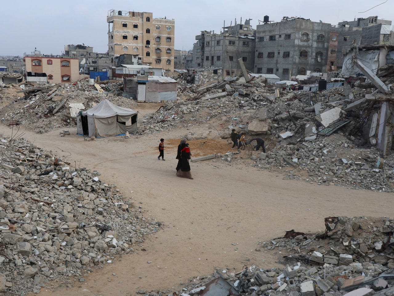 以軍表示，已經從紅十字國際委員會接收一具被扣押人員遺體。（路透社資料圖片）