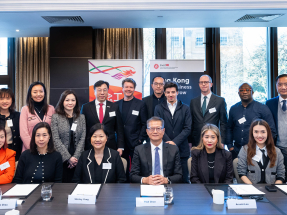 陳茂波訪倫敦晤家族辦公室代表　介紹香港機遇歡迎來港設辦公室