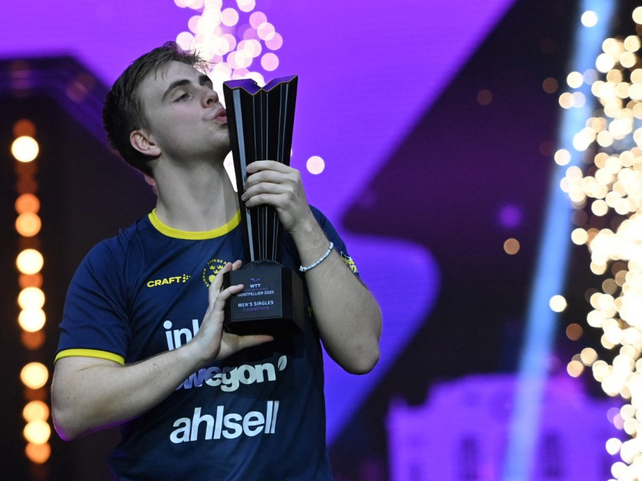 Swedish table tennis star Truls Möregårdh says he wants to prove to people that he's not a one-time sensation. File photo: AFP