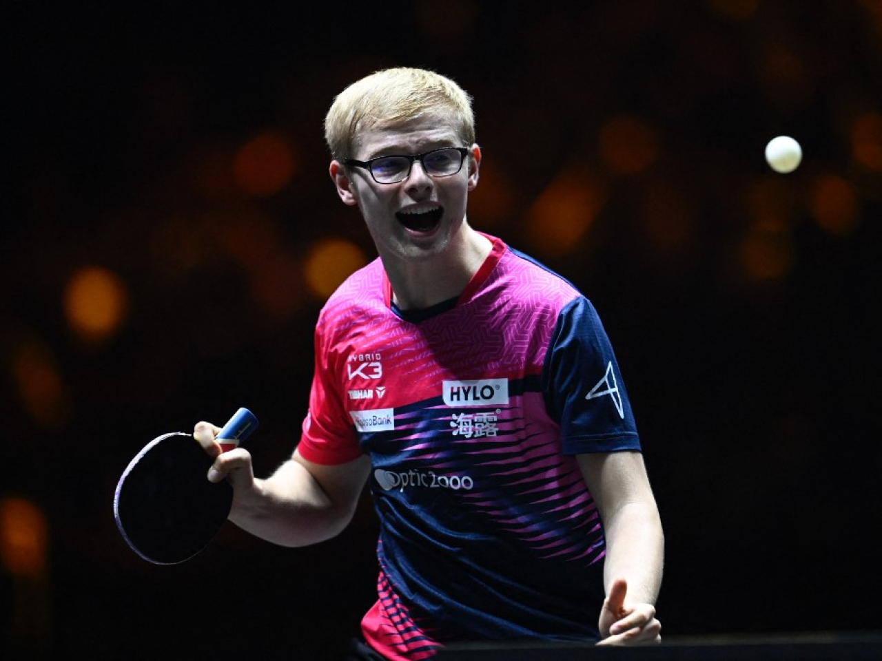 Félix Lebrun says he's looking forward to a potential matchup against China's World No. 1 Wang Chuqin, whom he has never beaten in his career. File photo: AFP