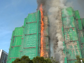 Casualties, 'people trapped' as multiple blocks ablaze