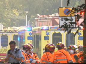 宏福苑大火陸續有傷者獲救　有居民稱最初不知道火警