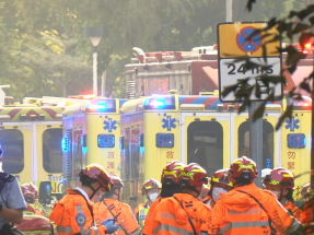 宏福苑大火陸續有傷者獲救　有居民稱最初不知道火警