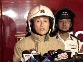 大埔宏福苑五級火　消防處指高溫及火勢猛烈致部分樓層未能攻入