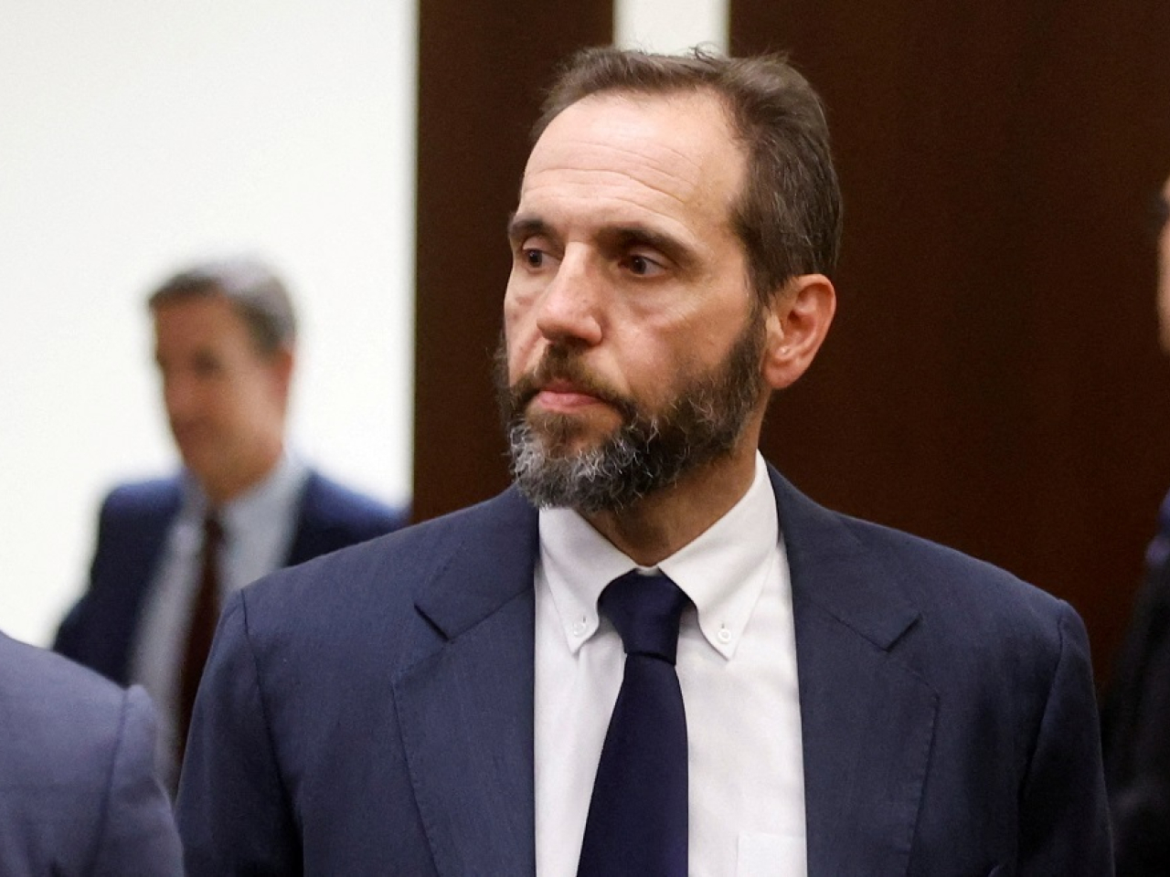 Prosecutor Pete Skandalakis referred to a federal investigation led by Special Counsel Jack Smith, who withdrew his own charges in late 2024. File photo: Reuters