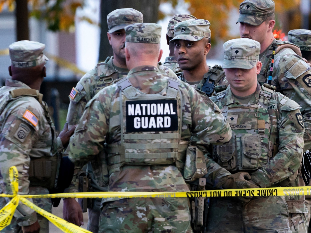 The two National Guard members who were shot near the White House was said to have been ambushed by a lone gunman. Photo: Reuters