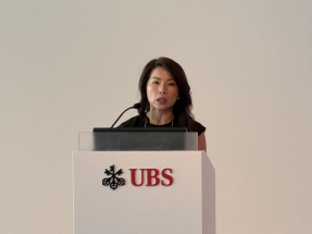 李智穎稱目前美股市盈率約23倍，較歷史高位仍有距離。（趙嘉駿攝）