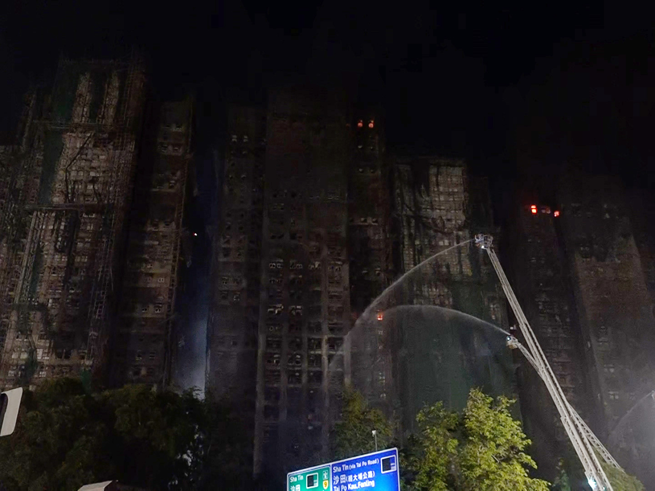 Chief Executive John Lee says one of the working groups will focus on investigating the cause of the fire. Photo: RTHK