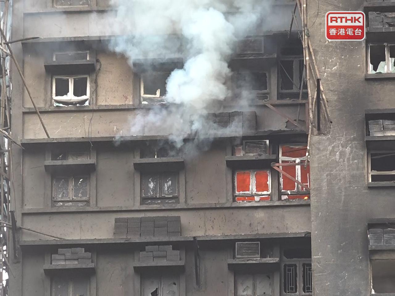 甯漢豪表示，今次慘劇懷疑是業內有違規行為而造成，而並非純粹因為使用竹棚架。(郭志強攝)