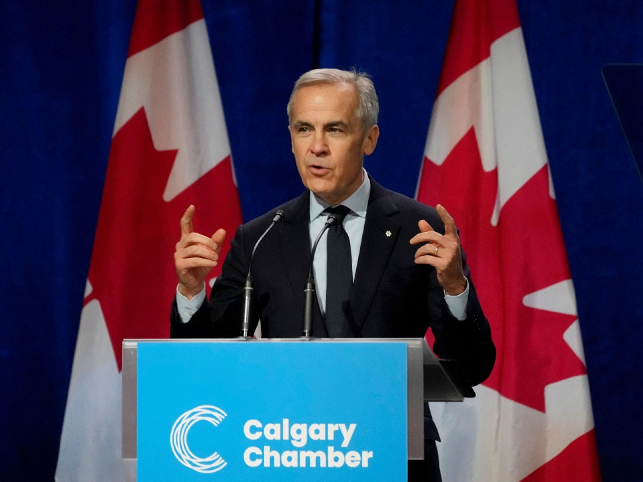Mark Carney was a United Nations climate envoy before entering Canadian politics this year. Photo: Reuters
