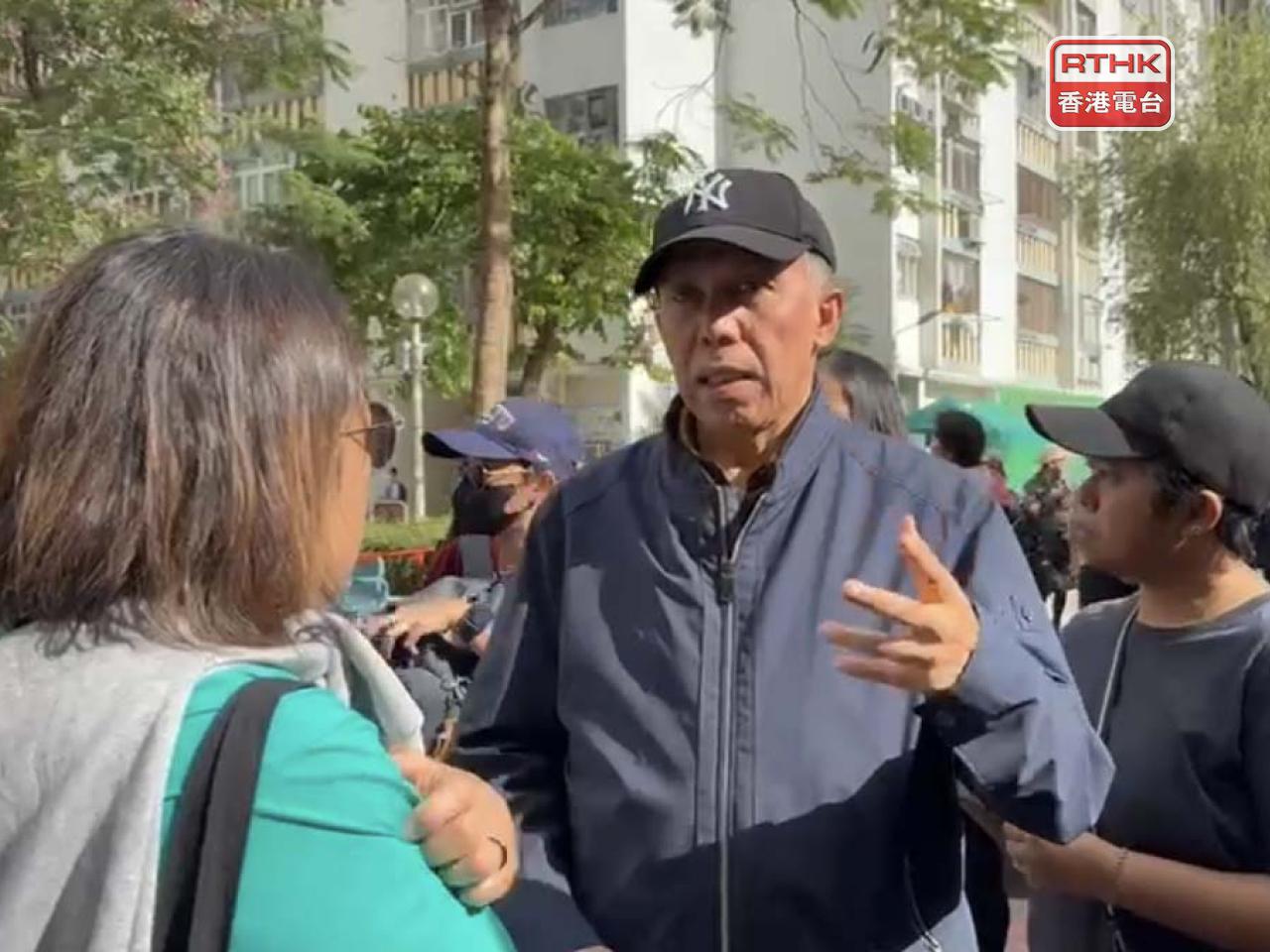 印尼駐港總領事向遇難者家屬致以深切慰問。（陳曉筠攝）