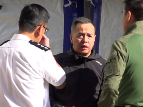 宏福苑五級火｜周一鳴到大埔火場視察了解情況