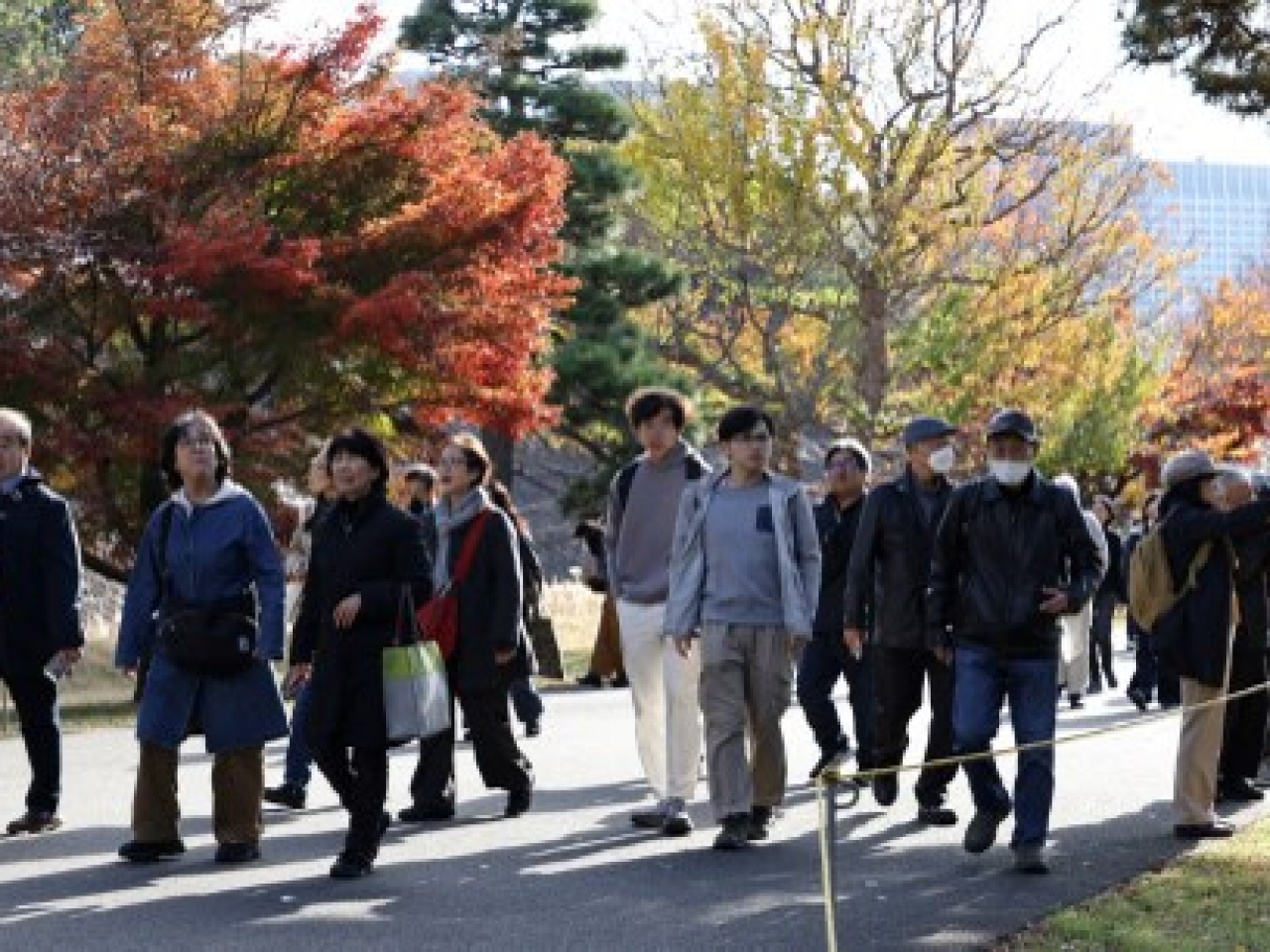 日本內閣府最新調查顯示，日本人認為日美關係良好的比例跌至2008年以來低位。（法新社）