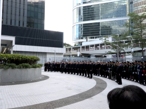 宏福苑五級火｜特區政府默哀儀式悼念宏福苑火災罹難者