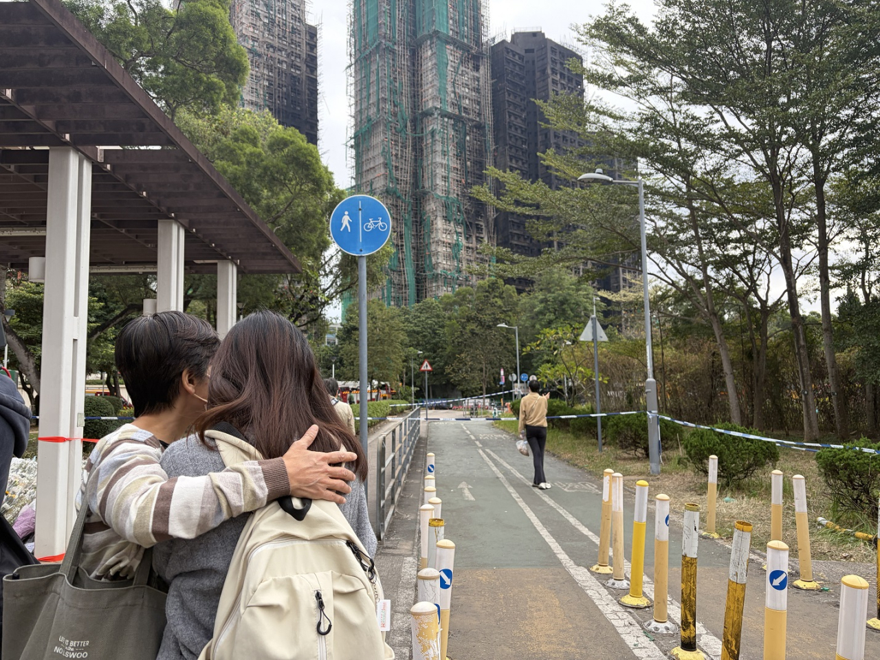 Alice Mak said residents affected by the fire could live in free government housing for as long as they need. Photo: RTHK