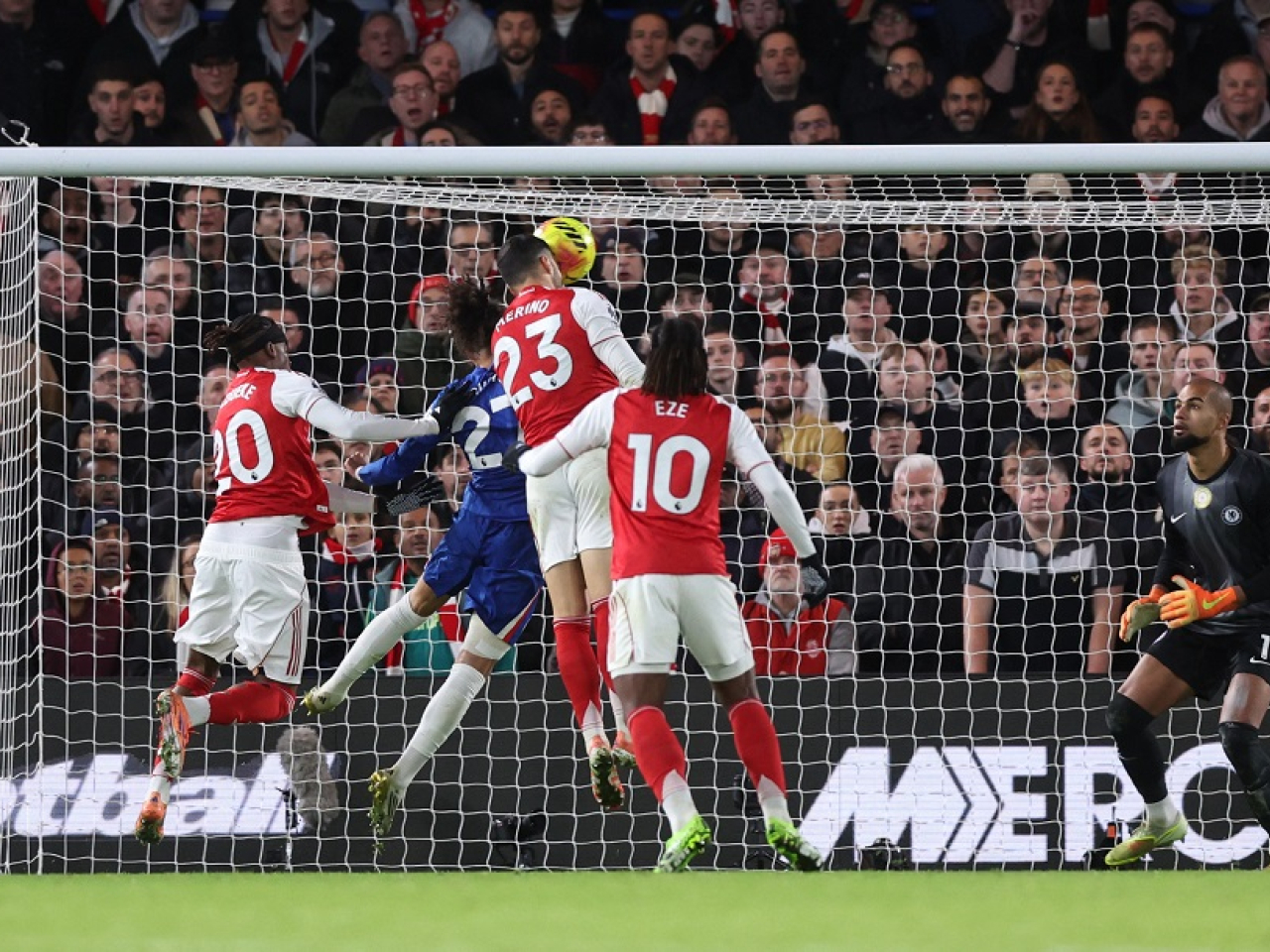 Mikel Merino spares Arsenal's blushes with the equaliser in the 59th minute. Photo: Reuters