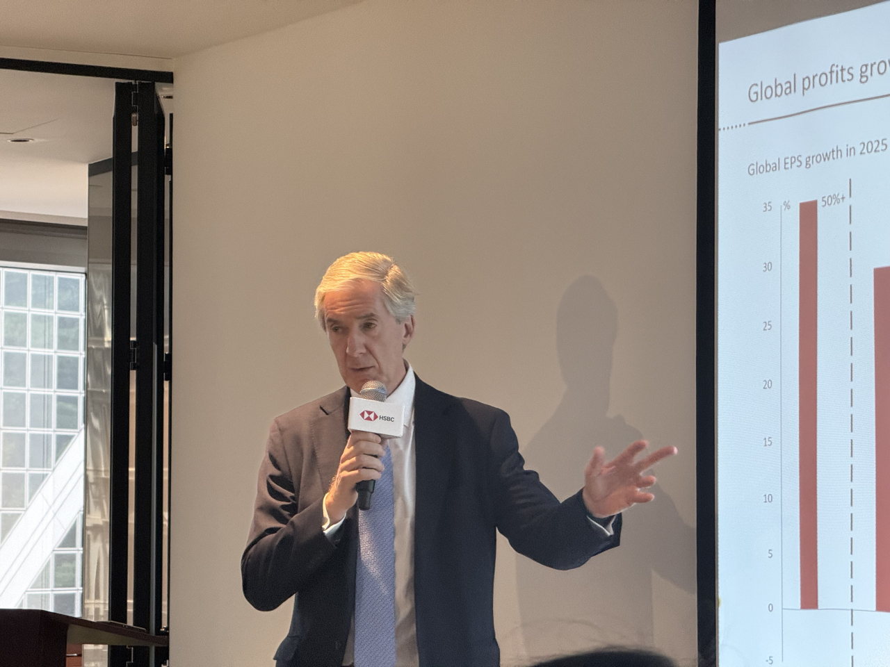 Michael Cross預期，多國央行明年將普遍進入寬鬆周期。（趙嘉駿攝）